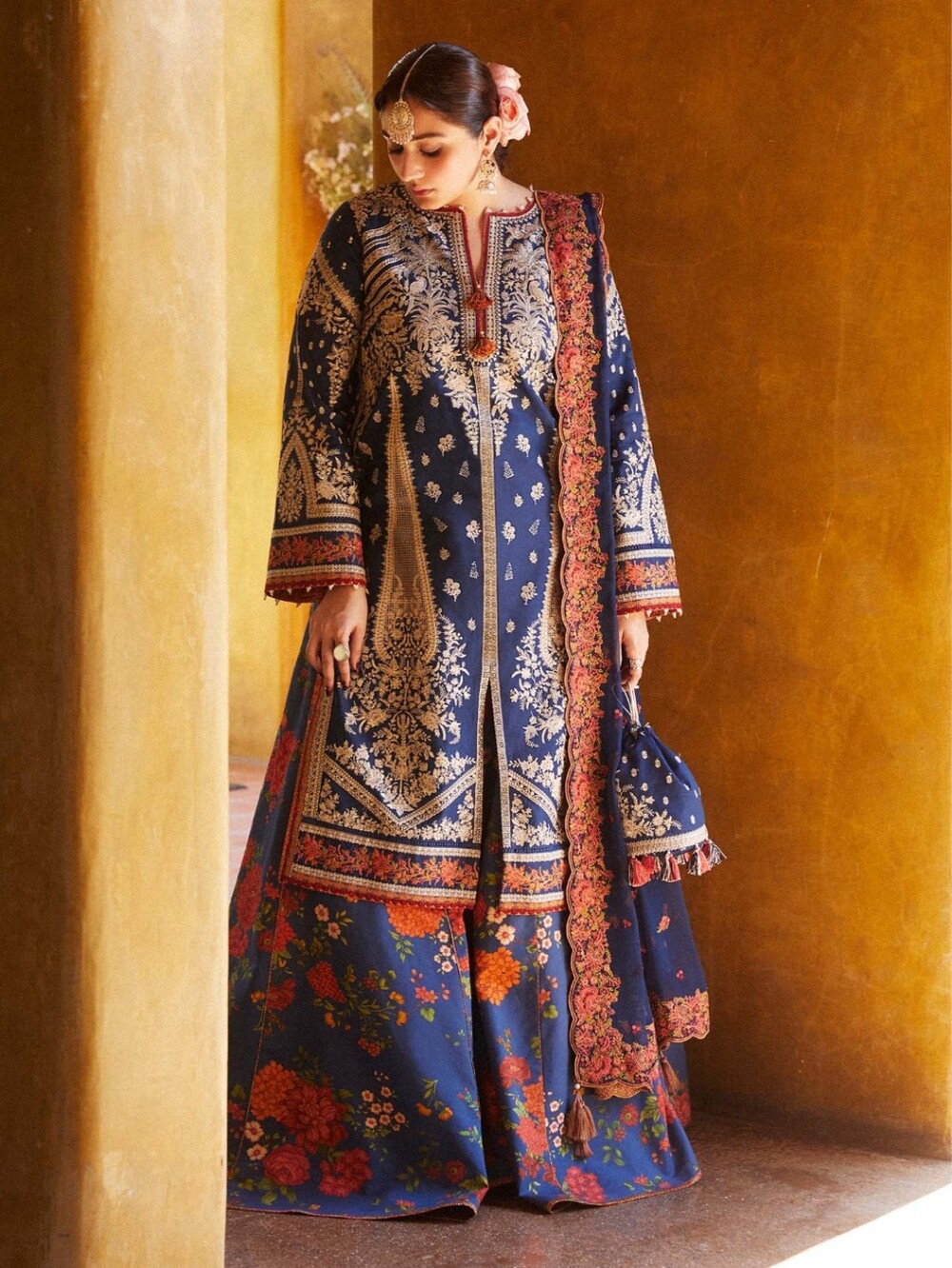 Hussain Rehar Designer Dress